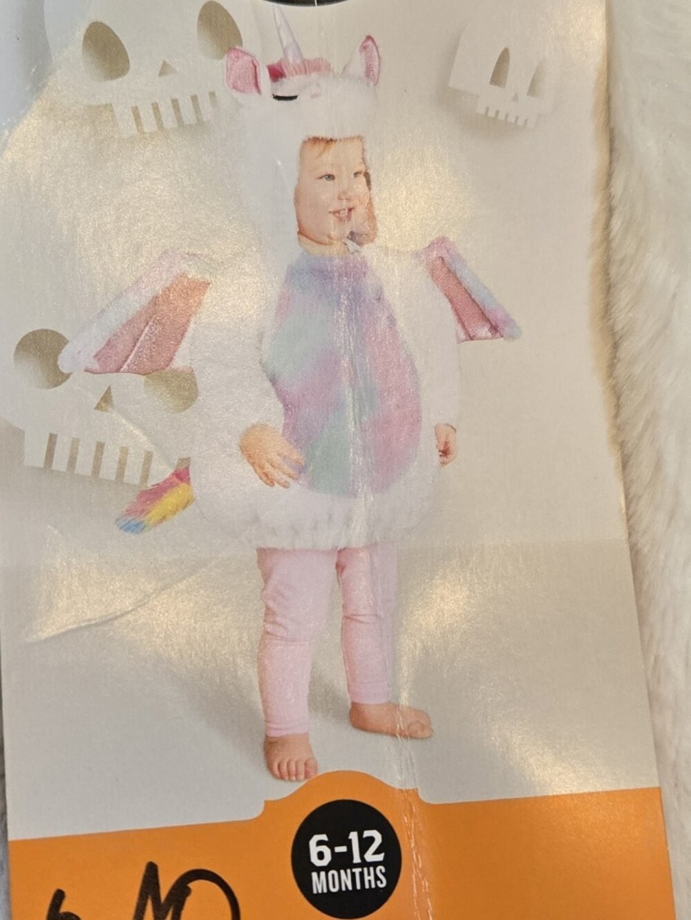 Baby Unicorn Costume in Pastel Colors